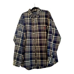 Ralph Lauren Green Plaid Golf Shirt